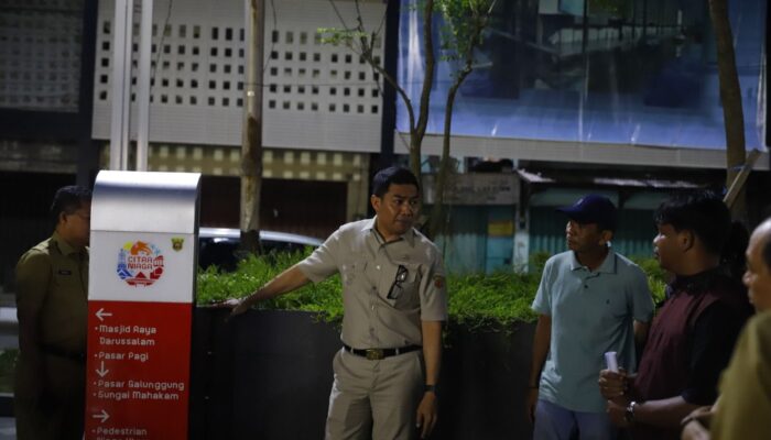 Revitalisasi Citra Niaga Hampir Rampung, Wali Kota Samarinda Soroti Kebersihan dan Infrastruktur