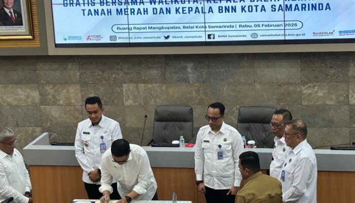 Bersama BNN, Pemkot Samarinda Beri Pelayanan Rehabilitasi Gratis