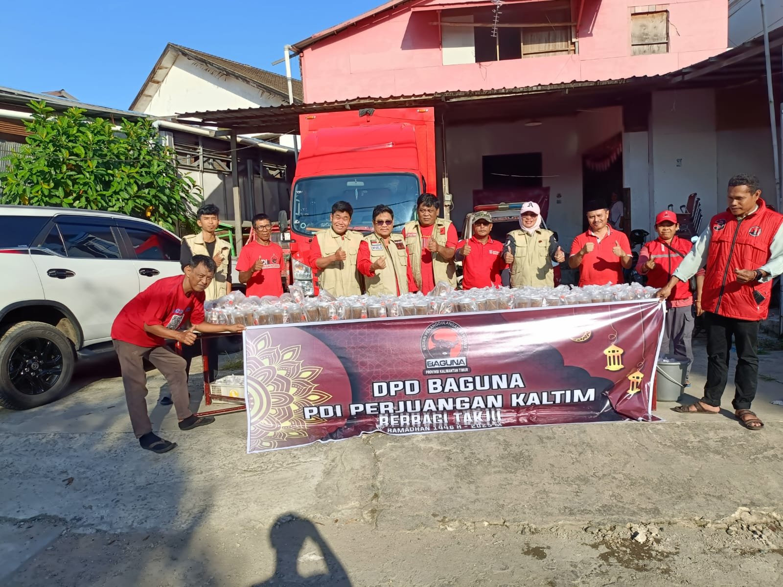Dewan Pimpinan Daerah (DPD) Badan Penanggulangan Bencana (Baguna) Partai Demokrasi Indonesia Perjuangan (PDIP) Kalimantan Timur
