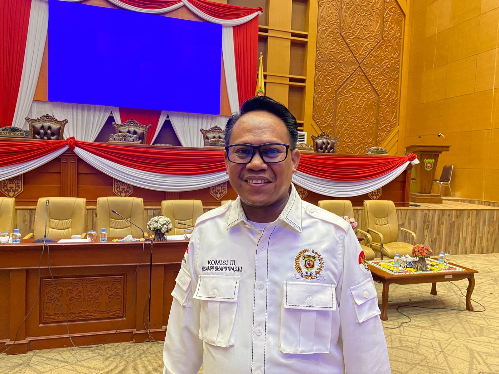 Ketua komisi I DPRD Samarinda, Samri Shaputra/doc