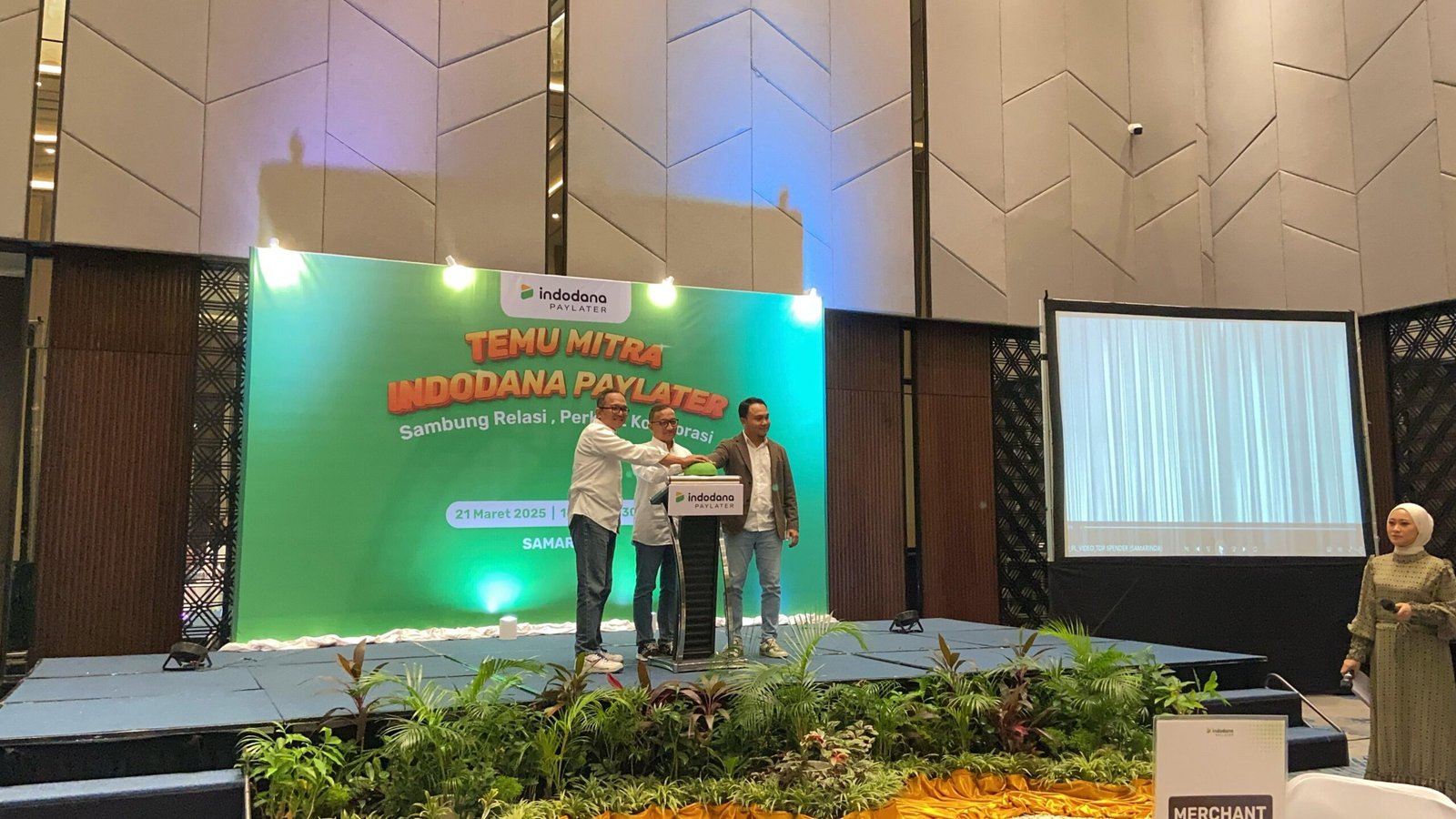 Temu Mitra Indodana Paylater di Hotel Mercure Samarinda, Jumat (21/3/2025).
