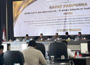 DPRD Balikpapan Bahas Raperda Pertanggungjawaban Pelaksanaan APBD 2024 dalam Rapat Paripurna