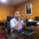 Ketua KONI Kaltim, Rusdiansyah Aras, saat menyampaikan arahan.