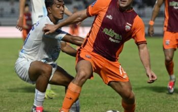 Mariano Peralta, pemain andalan Borneo FC yang tengah naik daun, karena performanya dan catatan pemainan.